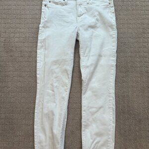 7 for All Mankind - Women's White Jeans - Size 28